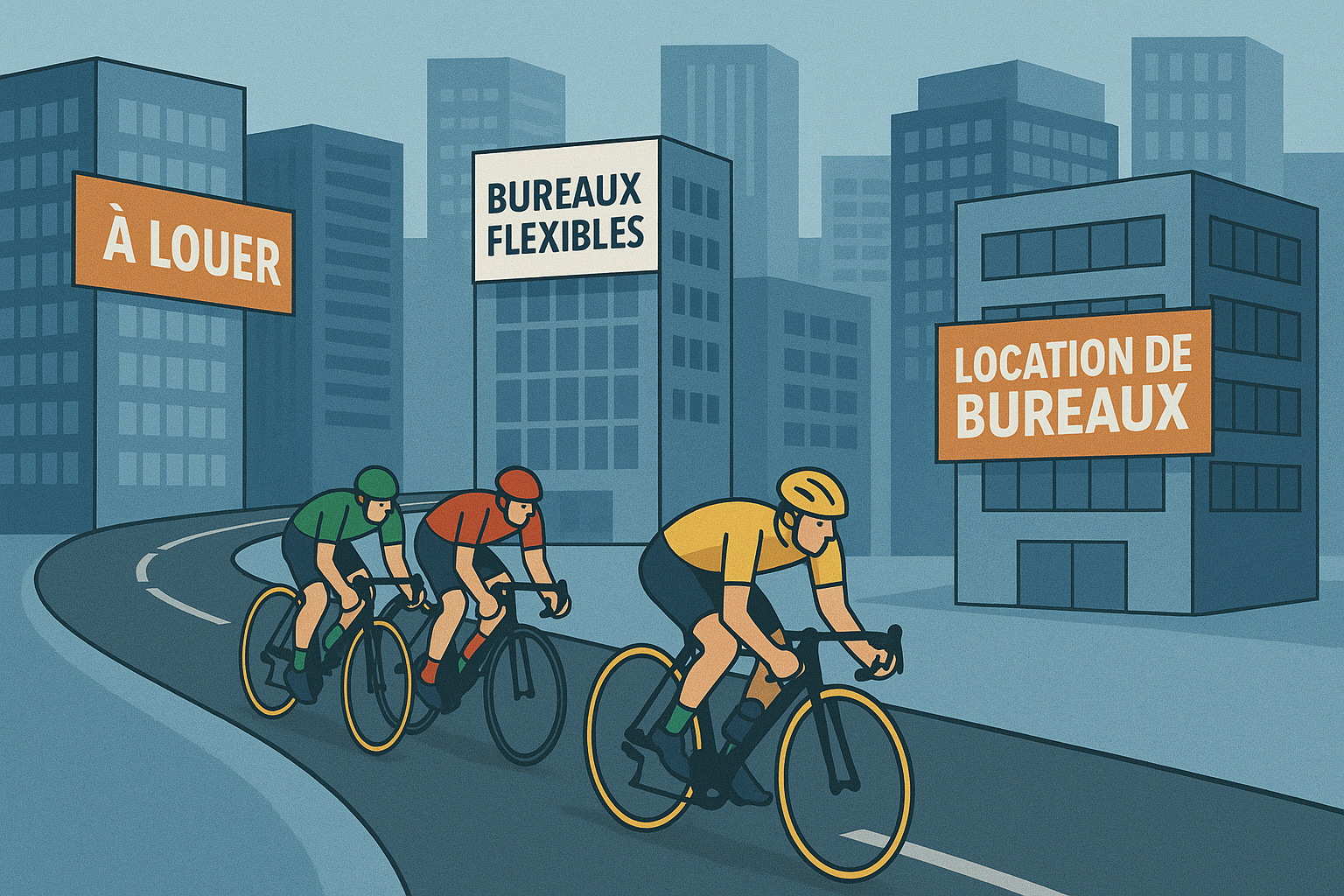 🚴♂️ Tour de France 2025 : Quand la Grande Boucle inspire l’immobilier d’entreprise
